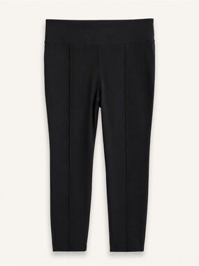 BOLD Elements Cut to Curve Black Pull-On Ponte Pants Slacks XL